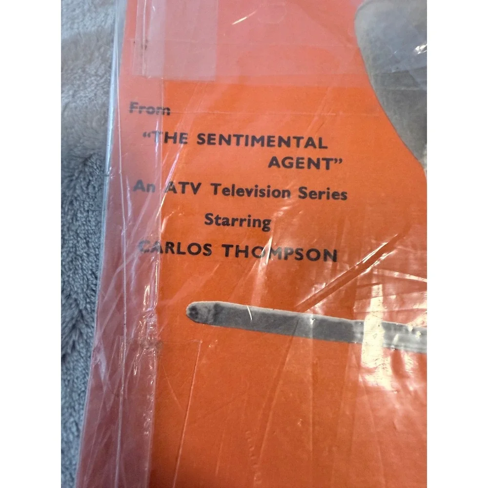1963 Sentimental Agent Carlos' Theme Sheet Music Ivor Slaney ATV TV Series UK